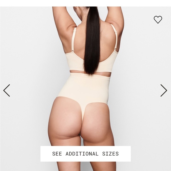 SEAMLESS SCULPT HIGH-WAISTED THONG SIZE 3XL - Picture 2 of 5